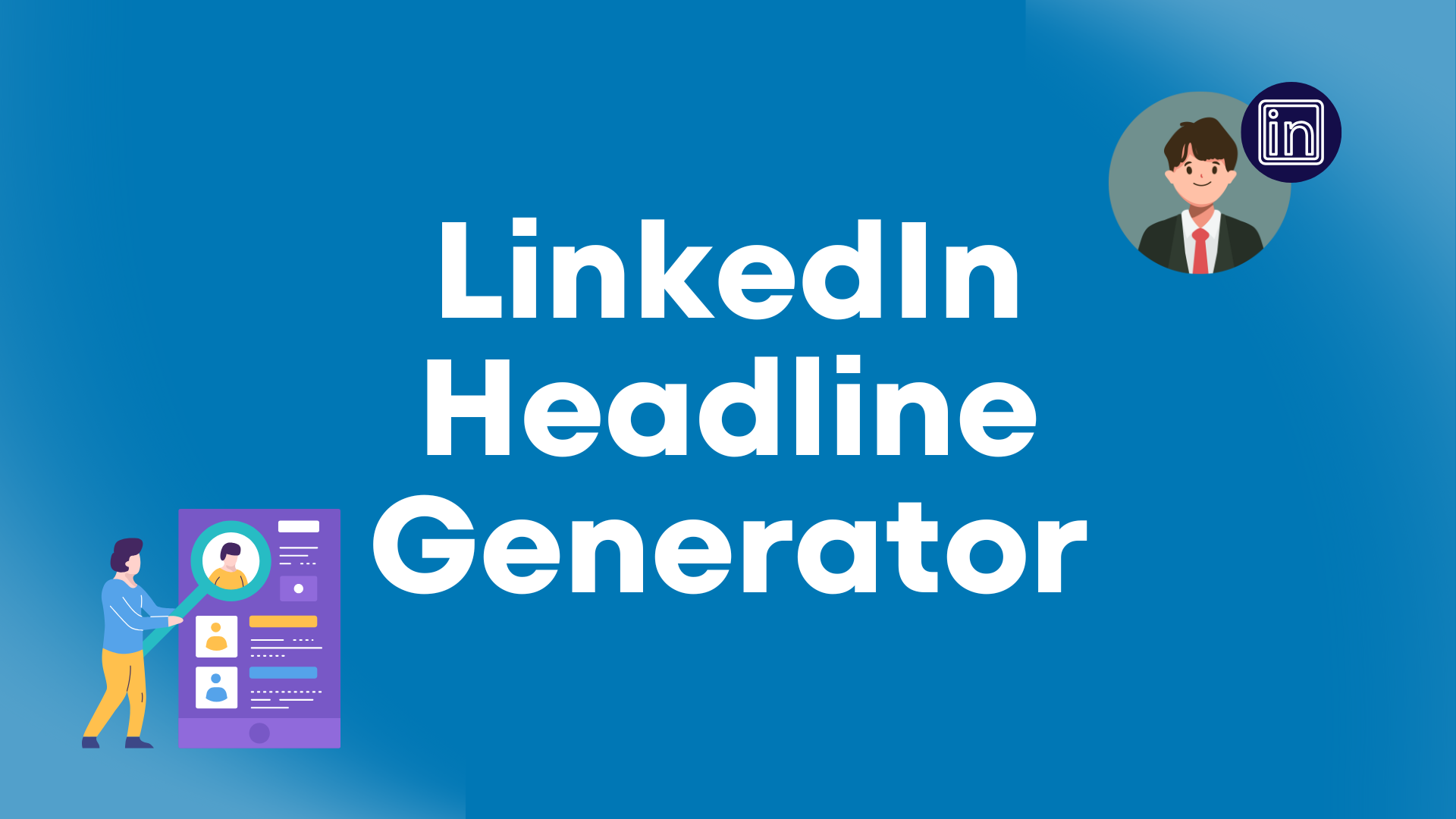 Free AI LinkedIn Headline Generator Tool