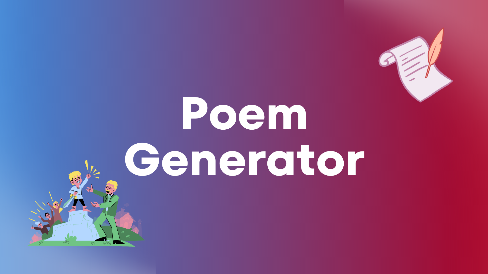 Free AI Poem Generator Tool