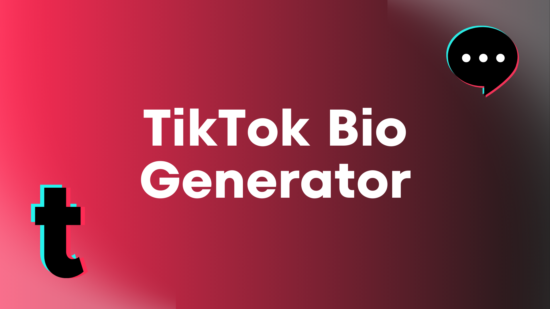 Free AI TikTok Bio Generator Tool