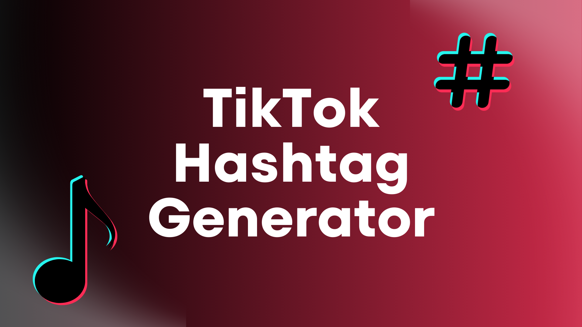 Free AI TikTok Hashtag Generator Tool